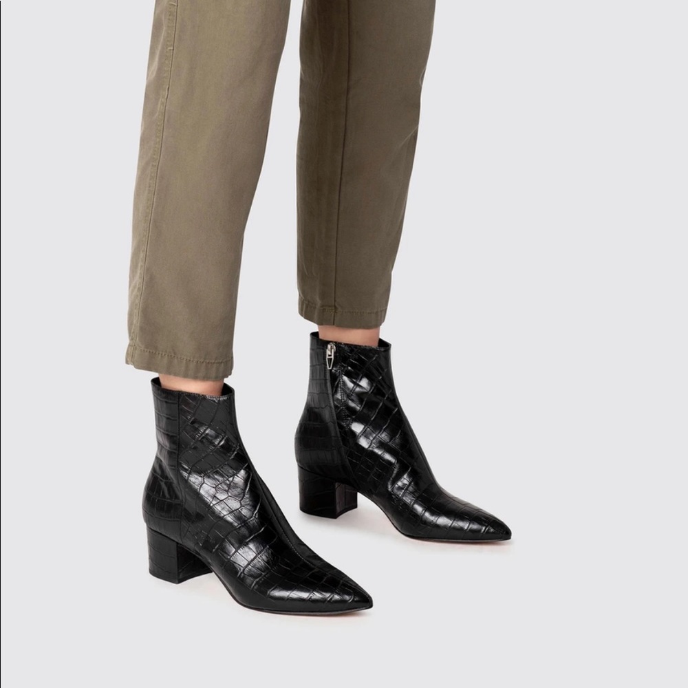 Dolce vita croc boots (Bel Booties)